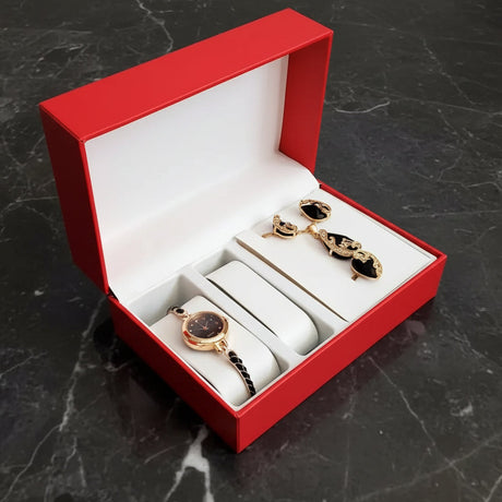 4PC Set Elegant Ladies Gift Set Jewelry Sets