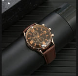 Men's Gift Watch and Wallet Set - Complete Accessory Package