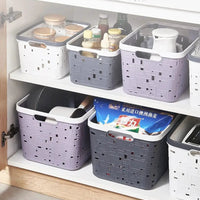 Large Plastic Storage Basket Storage Household Storage Baskets