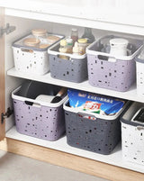 Large Plastic Storage Basket Storage Household Storage Baskets