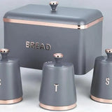 Elegant Bread Bin & Canister Set Bread bin and canister Kitchen Organizers