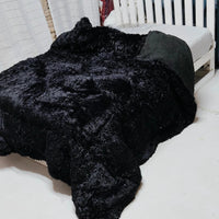 Velvet Plush Fluffy Duvet 6x6 Ultra Soft Fleece Comforter Quilts & Comforters