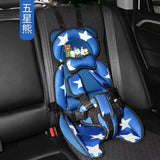 Children’s Safety Car Seat Cushion Big Size 2–10 Years Adjustable Portable Design