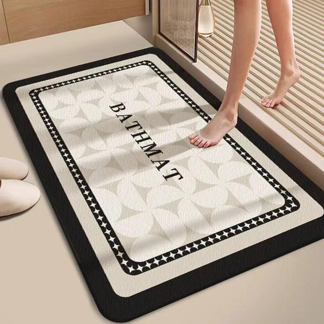Big Size Absorbent Bathroom Mat Bathroom Mats Bath Mats & Rugs