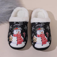 Christmas Snowman Indoor Slippers
