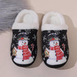 Christmas Snowman Indoor Slippers Indoor shoes Slippers