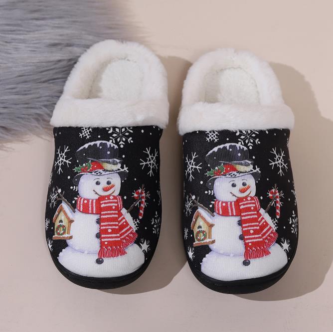 Christmas Snowman Indoor Slippers