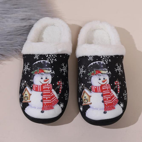 Christmas Snowman Indoor Slippers