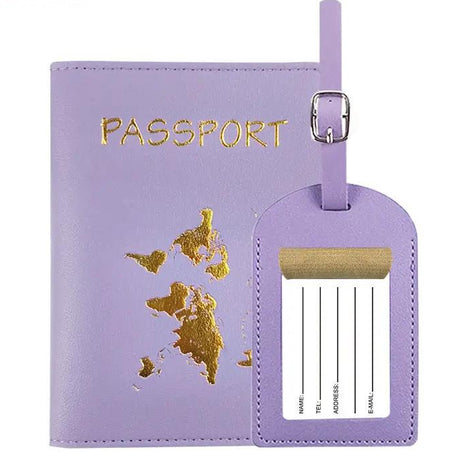 Passport Holder With Luggage Tag Passport holder Luggage Tags