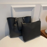 Minimalist Tote Bag with Inside Pouch Braided Tote Bag Tote Bags