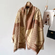 Luxury Double-Sided Cashmere Scarf Cold essentials Scarves