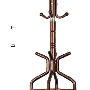 Heavy Duty Wrought Iron Coat and Handbag Floor-Standing Rack – Bronze Furniture Sets