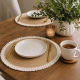Woven Table Mats Set of 6 Table mat Placemats