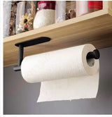 Adhesive Wall-Mount Toilet Roll Paper Holder – Stainless Steel Organizer for Kitchen & Bathroom, No Drill Installation