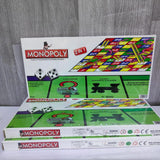 White Monopoly 2-in-1 Board Game – Fun Family and Friends Bonding Game Uncategorized