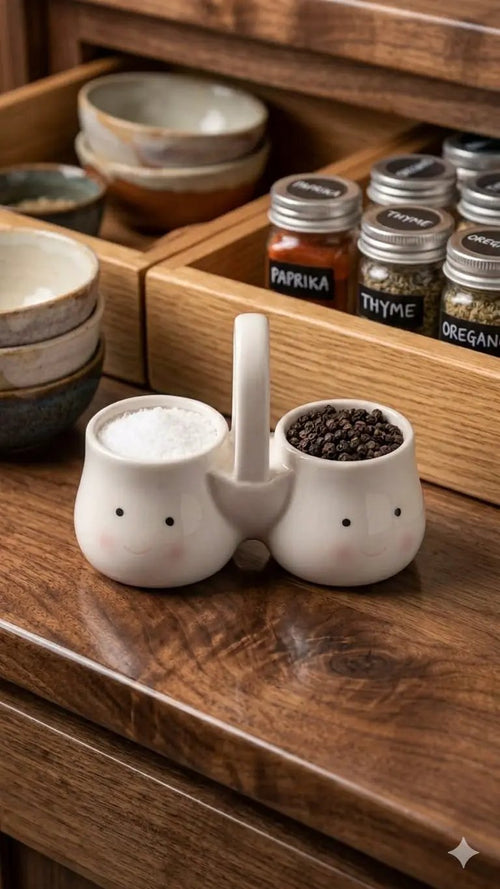 Mushroom Twin Sugar Dish Sugar dish Sugar Bowls
