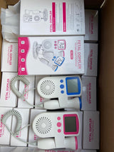 Portable Doppler Fetal Heart Rate Monitor – Pregnancy Baby Heartbeat Detector