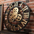 Vintage Non-Moving Gears Wall Clock Wall clock Wall Clocks