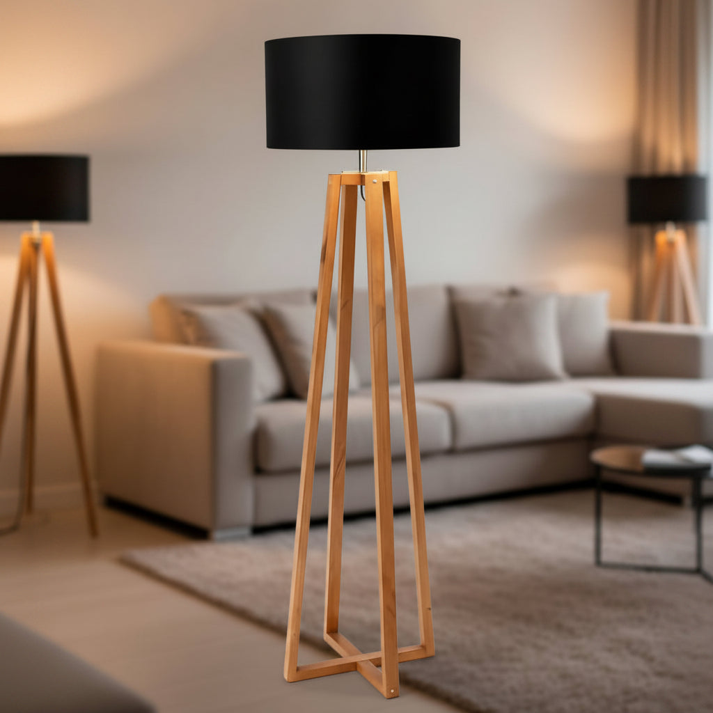 Wooden Floor Lamp Floor lamp Floor Lamps