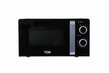 Von Solo Microwave 20L Manual Control, 6 Power Levels, VAMS-20MGX (12-Month Warranty)