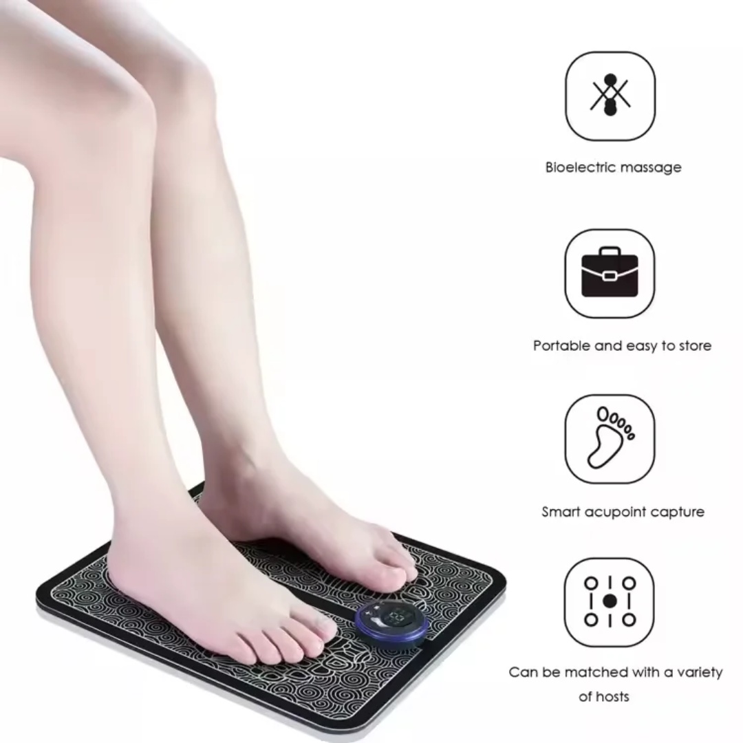 EMS Electric Foot Massager with Pulse Stimulation for Blood Circulation- Furaha Finds Kenya