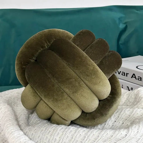 Soft Knot Ball Pillow Throw Pillows
