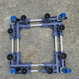 Heavy Duty Adjustable Stand for Washing Machine, Fridge, and Cooker with Wheels and 8 Support Legs