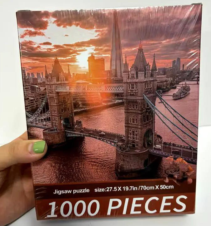 1000 Piece Jigsaw Puzzle Captivating For Puzzle Lovers Games & Puzzles Jigsaw Puzzles