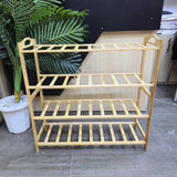 4 Layer Bamboo Shoe Rack Furniture Shoe Racks