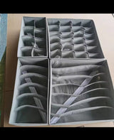 4 Pcs Underwear Drawer Organizer Set Bra, Socks & Lingerie Storage Dividers- Furaha Finds Kenya