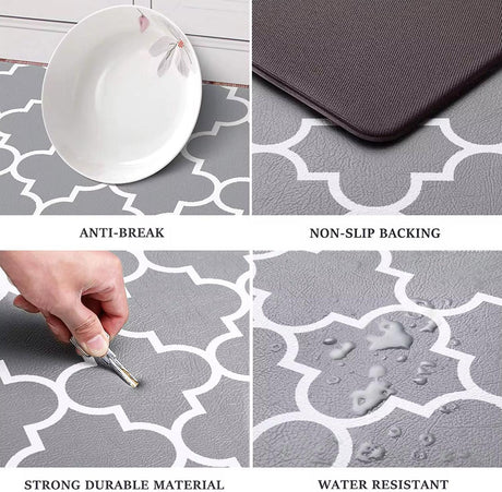 Premium Anti-Fatigue Kitchen Mat for Comfort and Support While Cooking or Cleaning.- Furaha Finds Kenya