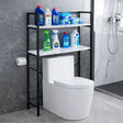 2 Tier Toilet Storage Rack Toilet storage rack Storage Cabinets