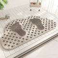 Big Cloud Shape Anti-Slip Bathroom Mat – 48×78cm Antislip Bath Mat Uncategorized