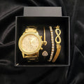 4 in 1 Infinity Watch Set – Elegant Ladies Set Jewelry Sets