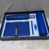 5 in 1 Corporate Luxurious Gift Pack with Umbrella, Notebook, USB and Flask