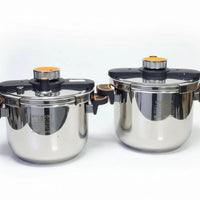 Non-Explosive Nonstick Pressure Cooker 6L and 8L Kitchen ware Pressure Cookers