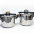 Non-Explosive Nonstick Pressure Cooker 6L and 8L Kitchen ware Pressure Cookers