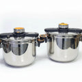 Non-Explosive Nonstick Pressure Cooker 6L and 8L Kitchen ware Pressure Cookers
