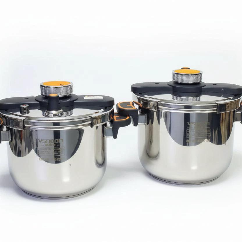 Non-Explosive Nonstick Pressure Cooker 6L and 8L Kitchen ware Pressure Cookers