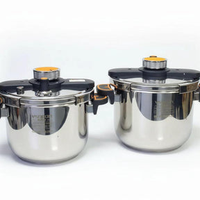 Non-Explosive Nonstick Pressure Cooker 6L and 8L Kitchen ware Pressure Cookers