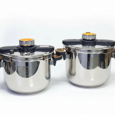 Non-Explosive Nonstick Pressure Cooker 6L and 8L Kitchen ware Pressure Cookers