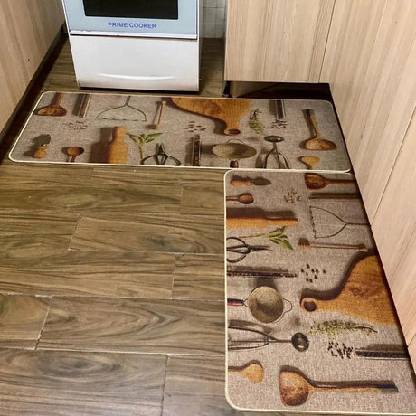 Non Slip Kitchen Mats 2Pc Set Kitchen mat Rugs