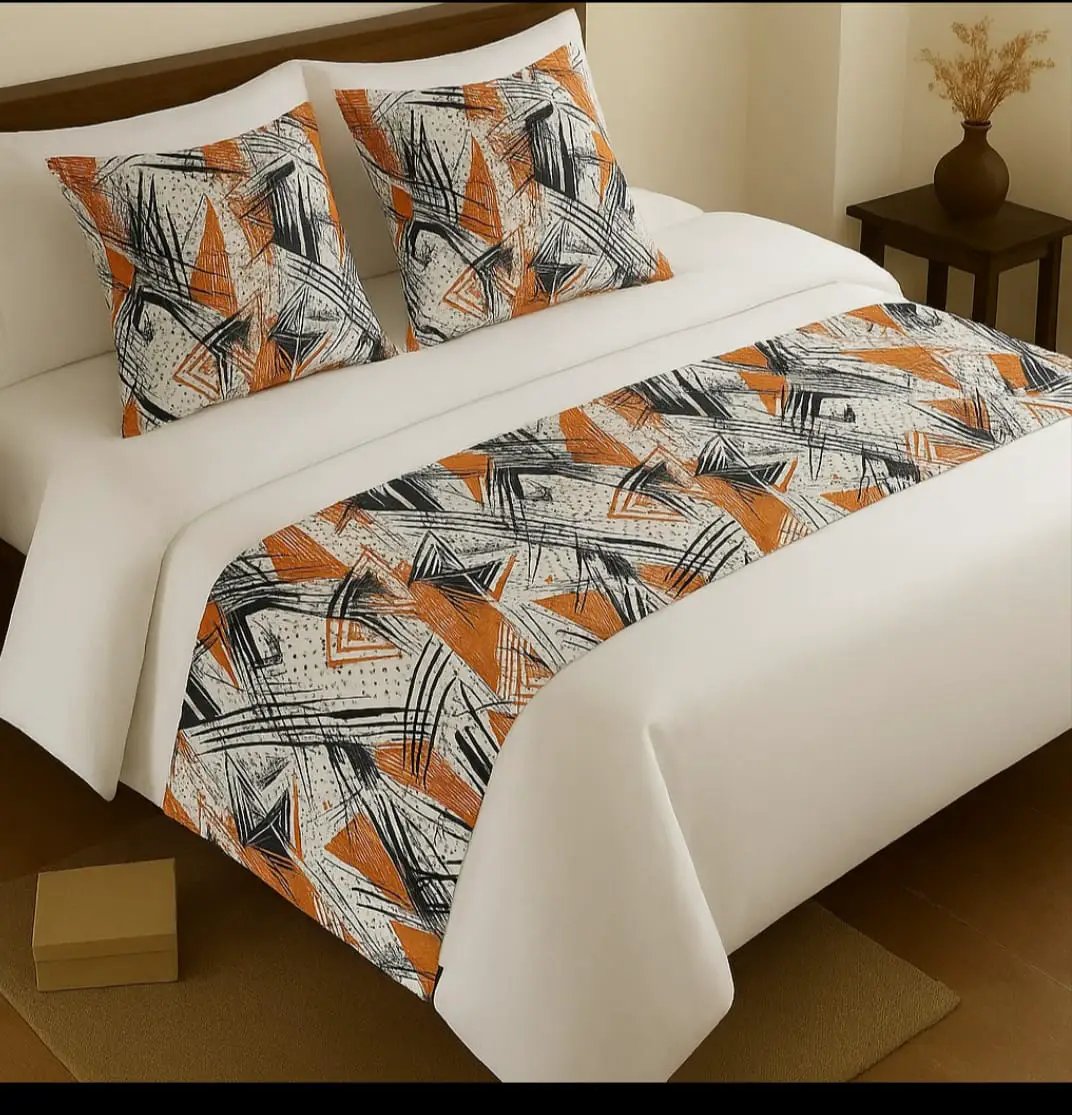 Bed Runner Set with 2 Pillowcases Bed runner Bedding Sets