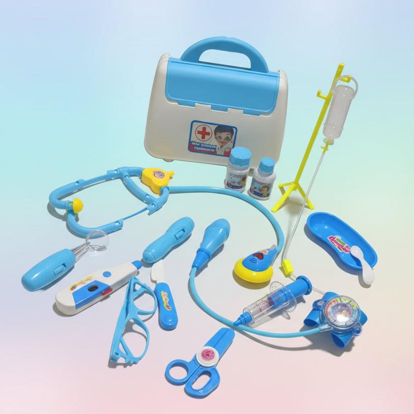 53-Piece Children Doctor Playset Educational Medical Toy Kit