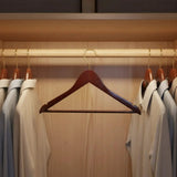 Wooden Hangers 5 Space Saving Small Closet Organizer Closet Organizer Hangers