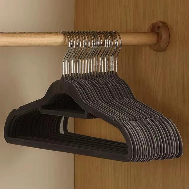 Luxury Velvet Antislip Hangers 10pc Pack Closet Organizers Hangers