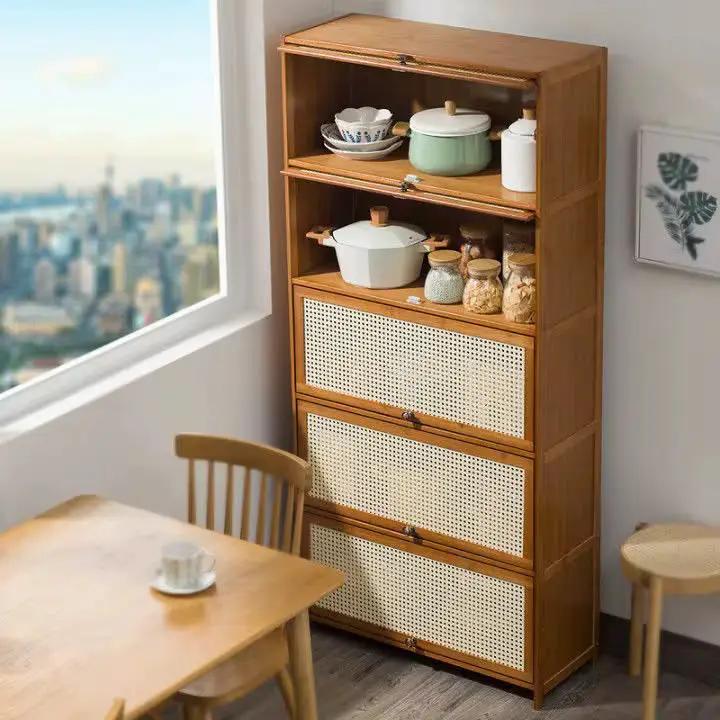11 Layer Bamboo Shoe Storage Cabinet Shoe cabinet Shoe Cabinets
