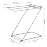 Stainless Steel Dish Cloth and Towel Rack for Kitchen Drying and Organization- Furaha Finds Kenya