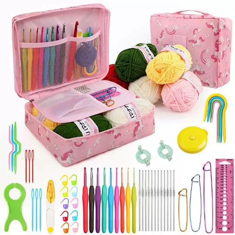 59Pcs Crochet Hook Set with Storage Bag Crochet set Crochet Hooks