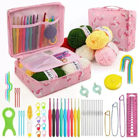 59Pcs Crochet Hook Set with Storage Bag Crochet set Crochet Hooks